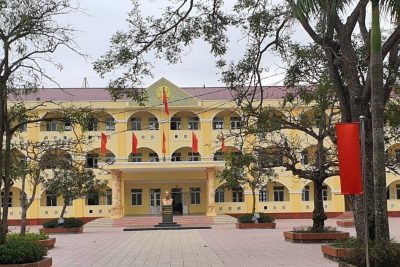 SỞ GIÁO DỤC VÀ ĐÀO TẠO NAM ĐỊNH KIỂM TRA CÔNG TÁC PHÒNG CHỐNG DỊCH VIÊM PHỔI CẤP TẠI TRƯỜNG THPT HOÀNG VĂN THỤ