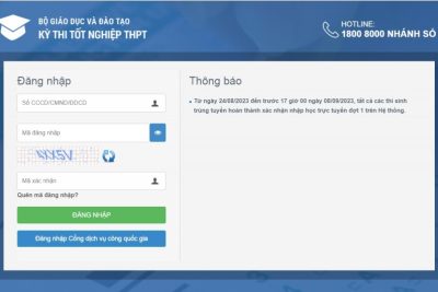 Hướng dẫn xác nhận nhập học đại học năm 2023